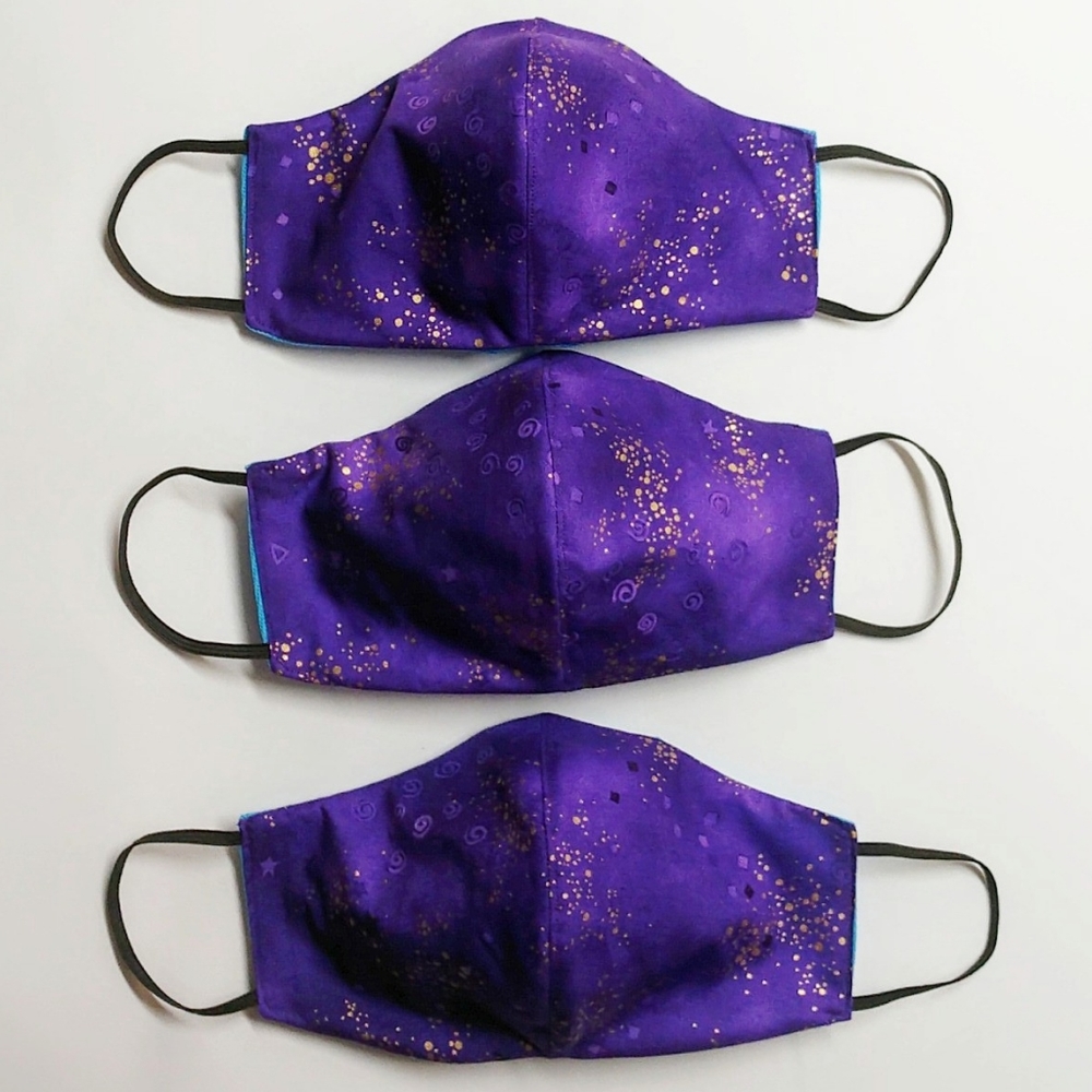 PURPLE face mask Washable